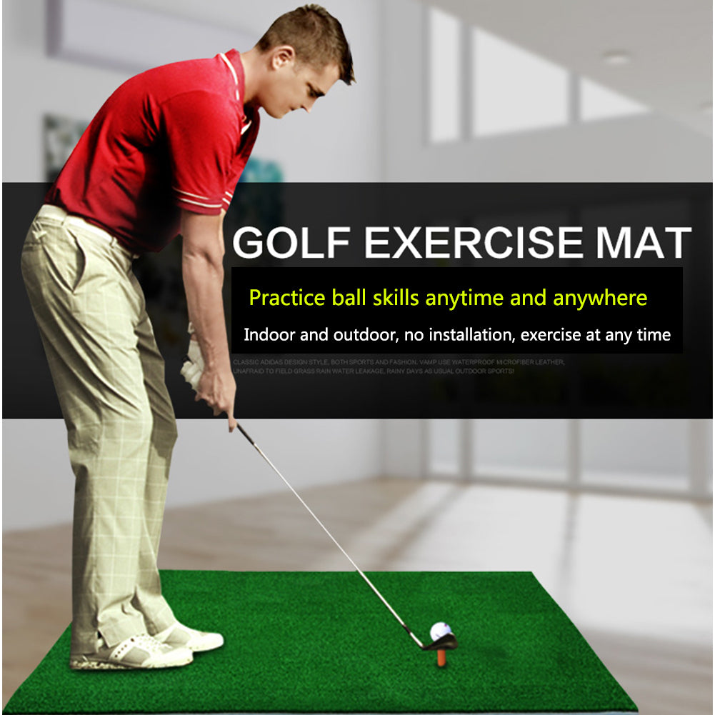 Golf Practice Grass Mat Set