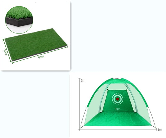 Golf Practice Net Backyard Driving Range – Portable Golf Hitting Cage with Target, Golf Training Net for Swing Practice, Easy Setup Outdoor Golf Net Equipment