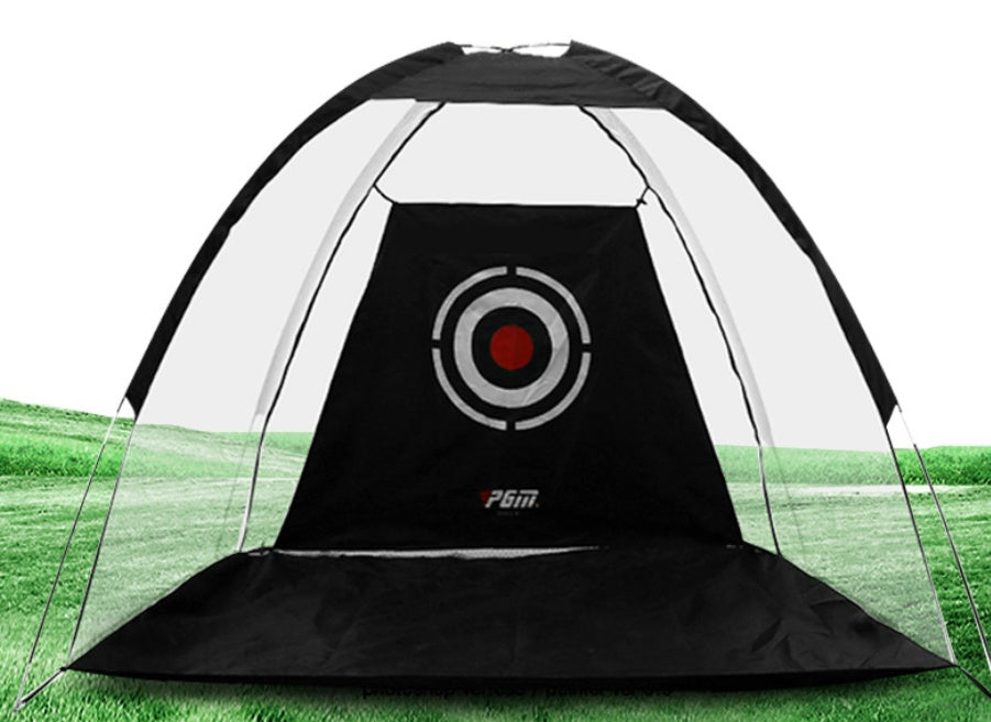 Golf Practice Net Backyard Driving Range – Portable Golf Hitting Cage with Target, Golf Training Net for Swing Practice, Easy Setup Outdoor Golf Net Equipment
