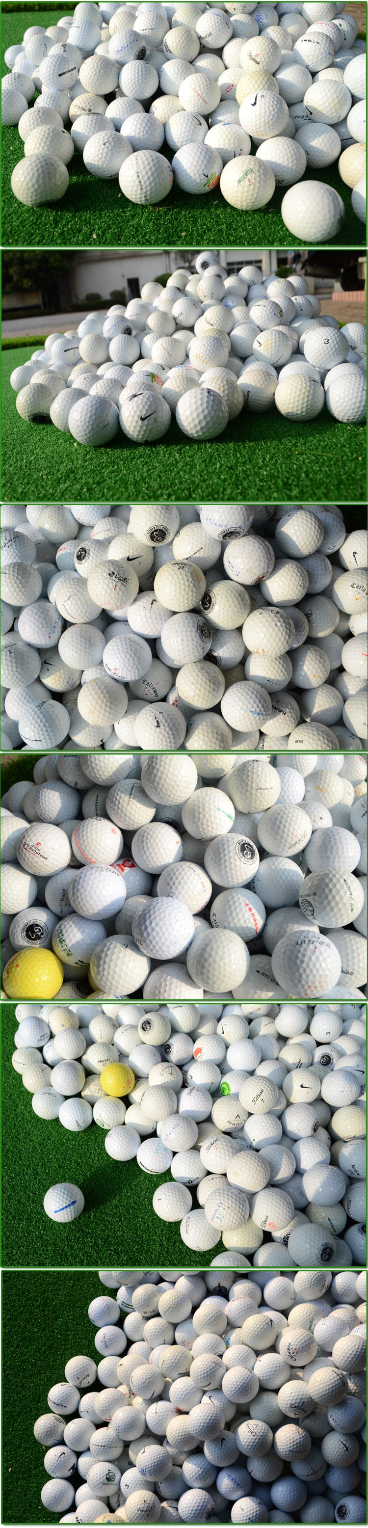 Golf Practice Game Balls – 10pc Pack