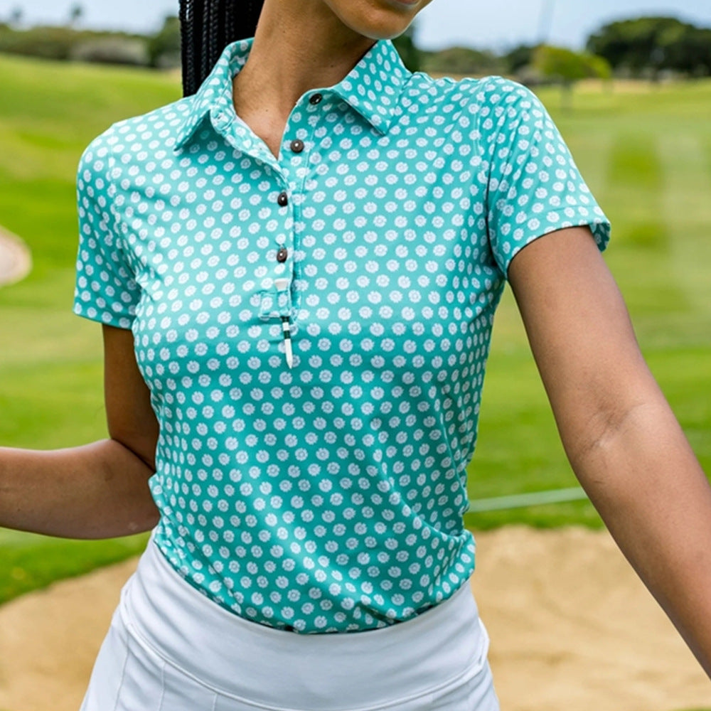 Personality Women's Swagger Golf Polo Shirt Dry
