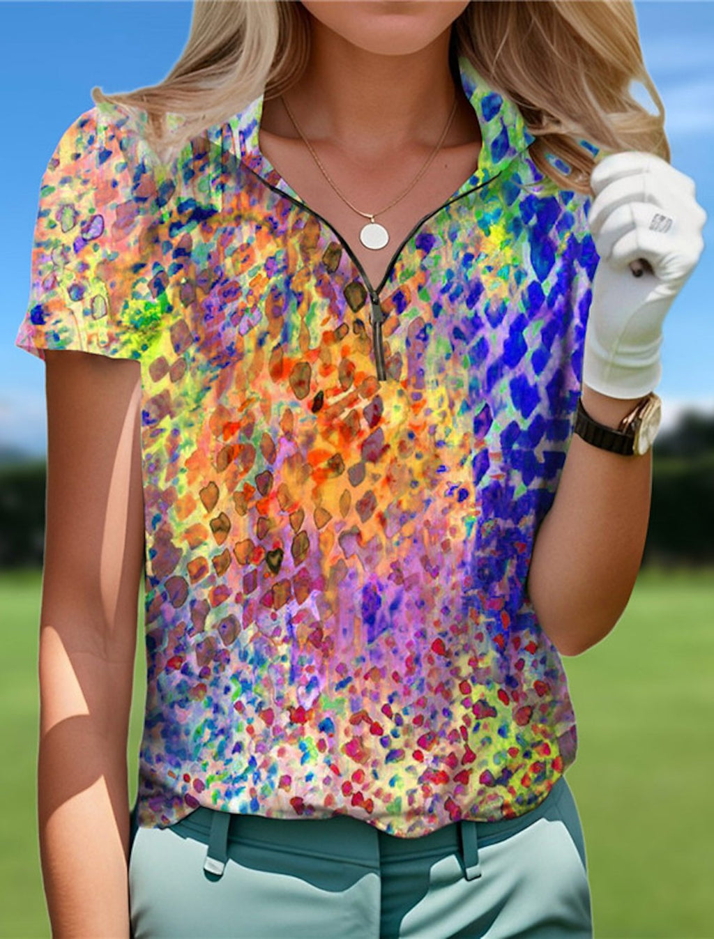 Fashion Special Women's Clothing Golf Polot Shirt