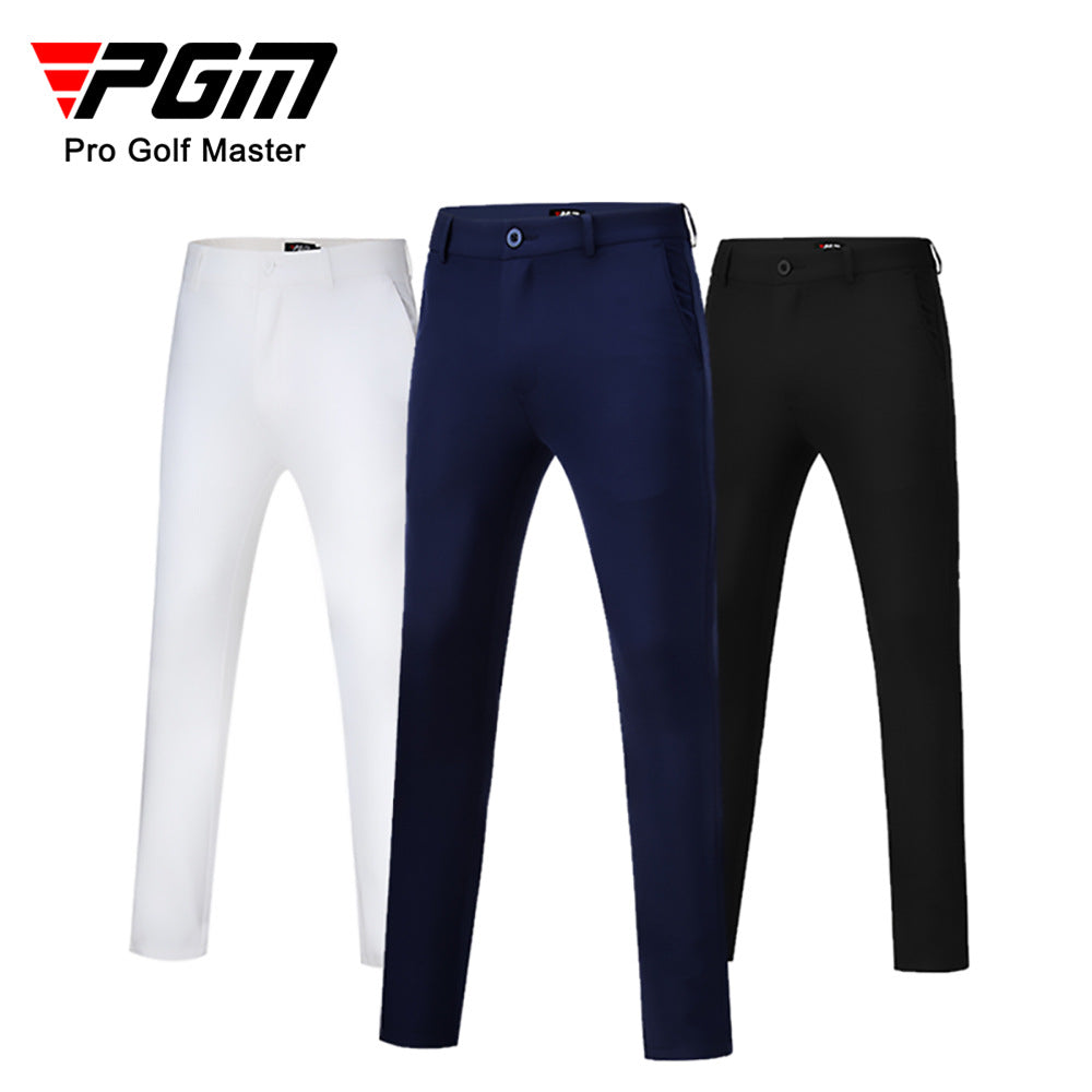 Men's High Elastic Trousers Golf Clothing Slim Fit