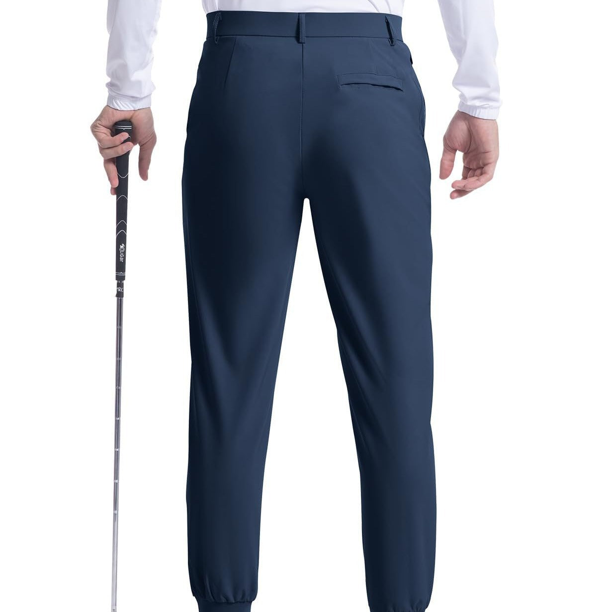 New Men's Stretch Golf Jogging Pocket Slim Trousers
