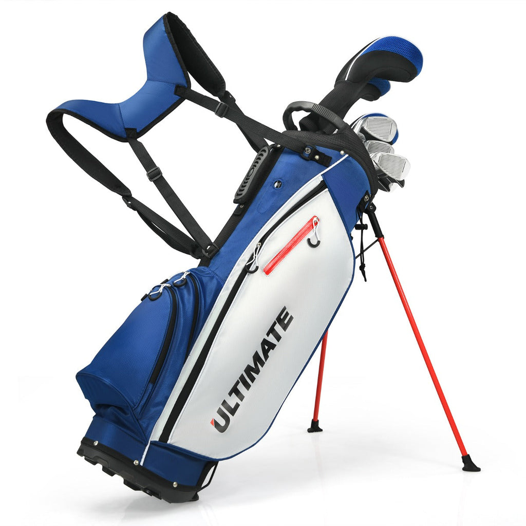 NNECW Set 10 Pieces Mens Complete Golf Clubs Package